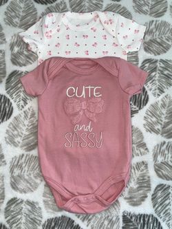 Baby Girl 6-9 Months Bodysuit
