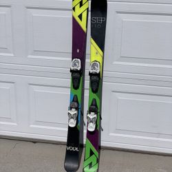 Volkl Step 118 cm Skis Twin Tip Marker 4.5 bindings