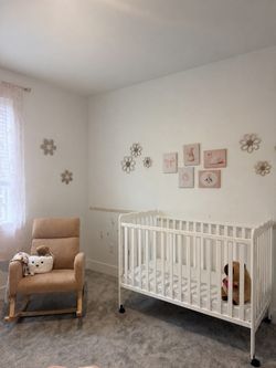 Baby bed and chair