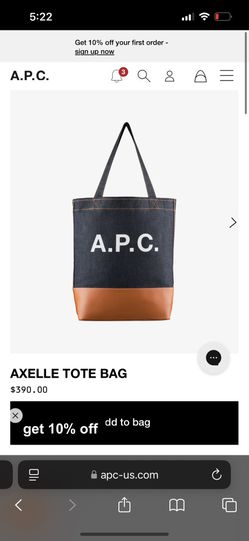 New APC bag