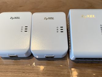 Set Of 3 Powerline Ethernet Adapters