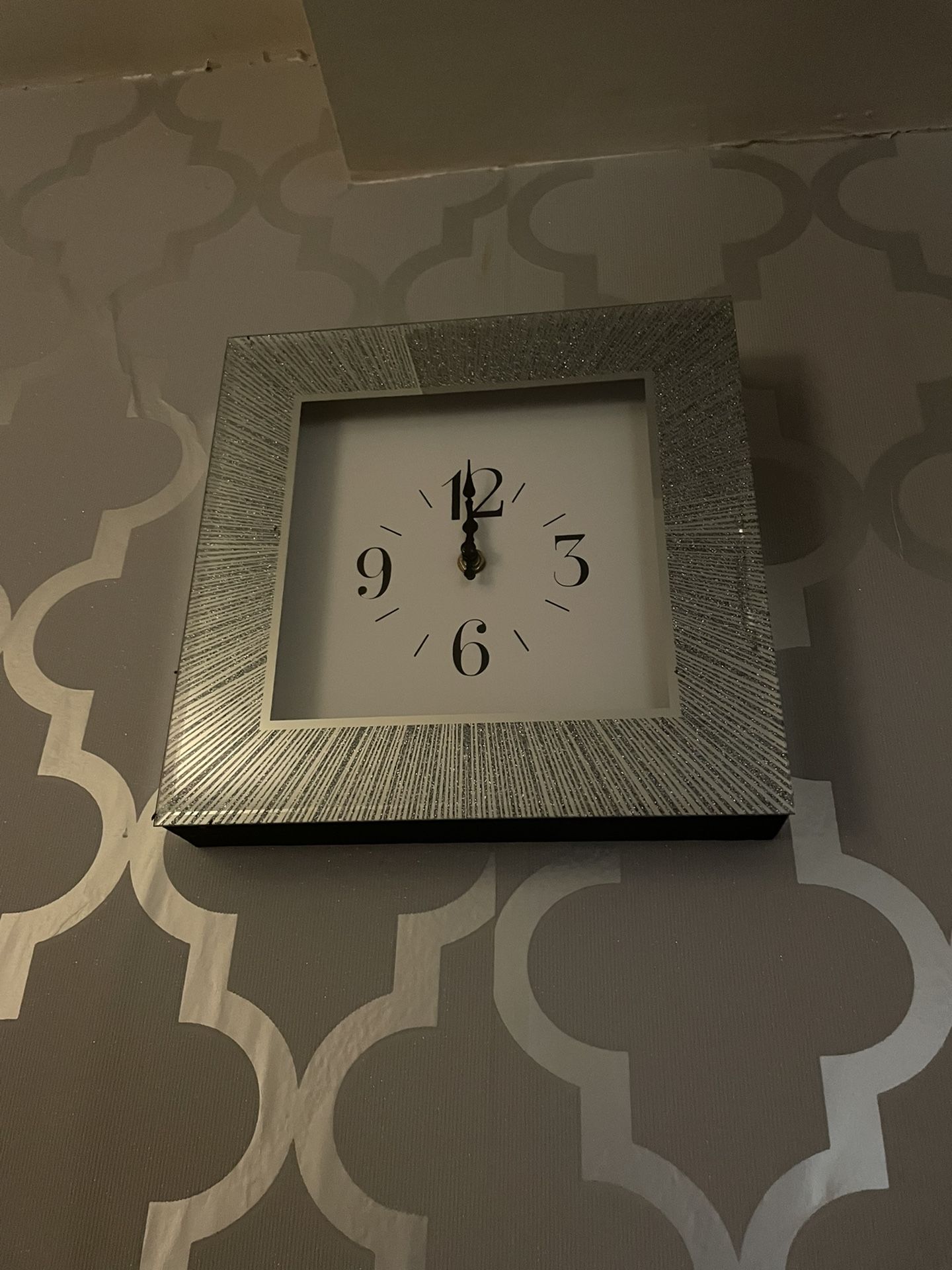 Silver Clock
