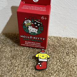 Sanrio Hello Kitty And Friends Stockings Blind Box Enamel Pin OPEN POMPOMPURIN