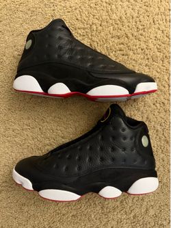 Size 12 (Pre owned, without box) - 2023 Air Jordan 13 retro playoff