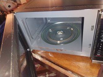 Magic chef stainless steel microwave