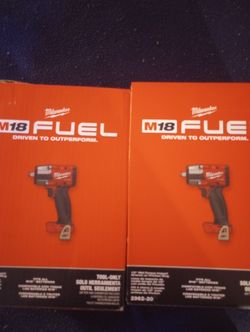 Milwaukee Fuel 1/2-in Midsize Impact Wrenches $150 Each