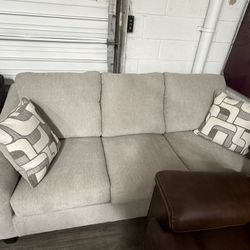 Gray Sofa And Loveseat - Brand New In Box With Warranty
