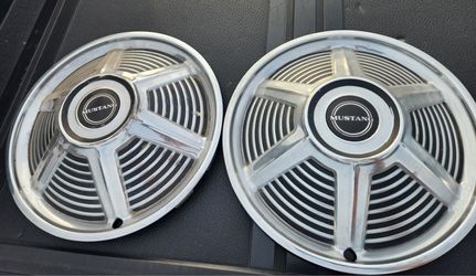 2- 1965 Mustang Hubcaps 