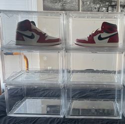 Shoe boxes ($15 each)