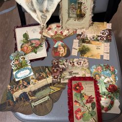 Antique greeting cards from the 1910s