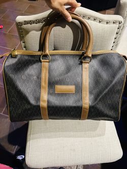 Christian Dior honeycomb Boston Duffle bag