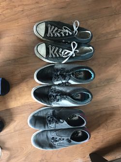 $20 for all 3 pairs. Size 11