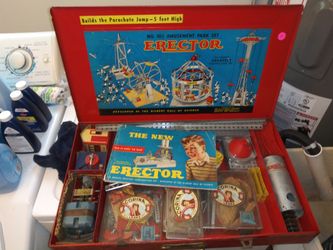 ERECTOR SET 10 AND A HALF VINTAGE TOY