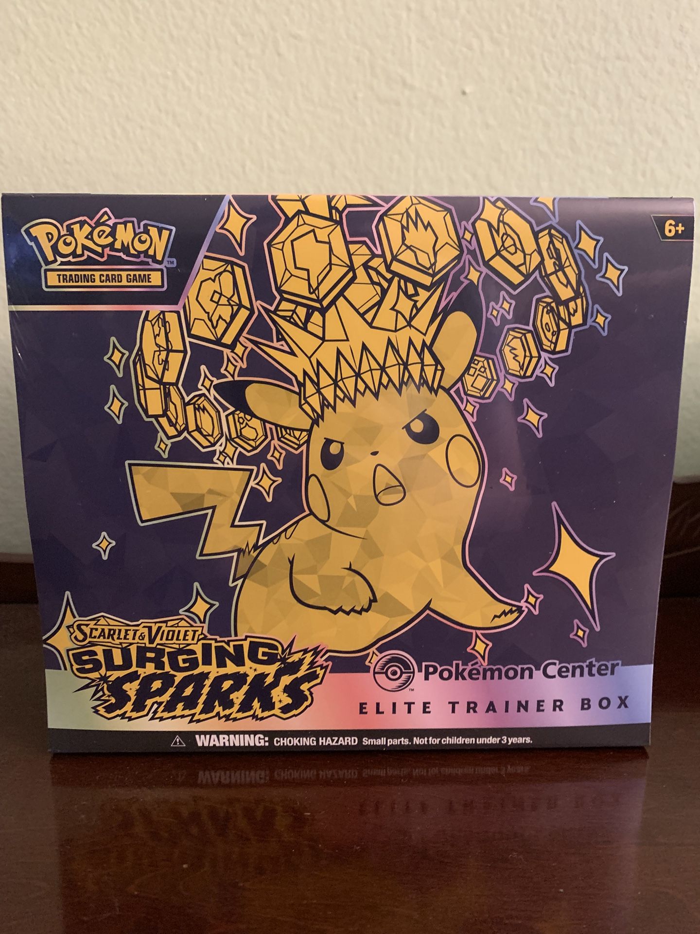 Pokémon Center Surging Sparks ETB Sealed