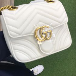 Cocaine White Gucci Bag 