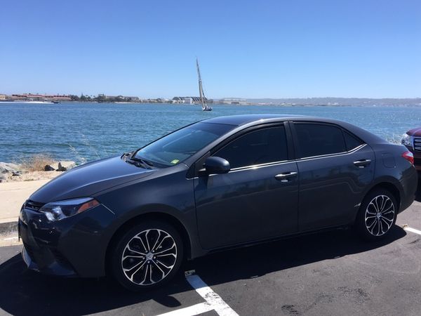 2015 Dark Grey Toyota Corolla L Clean Title Perfect For UBER / LYFT
