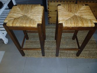 Wood Seat Bar stools