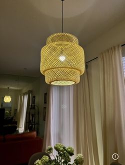 Rattan Chandelier