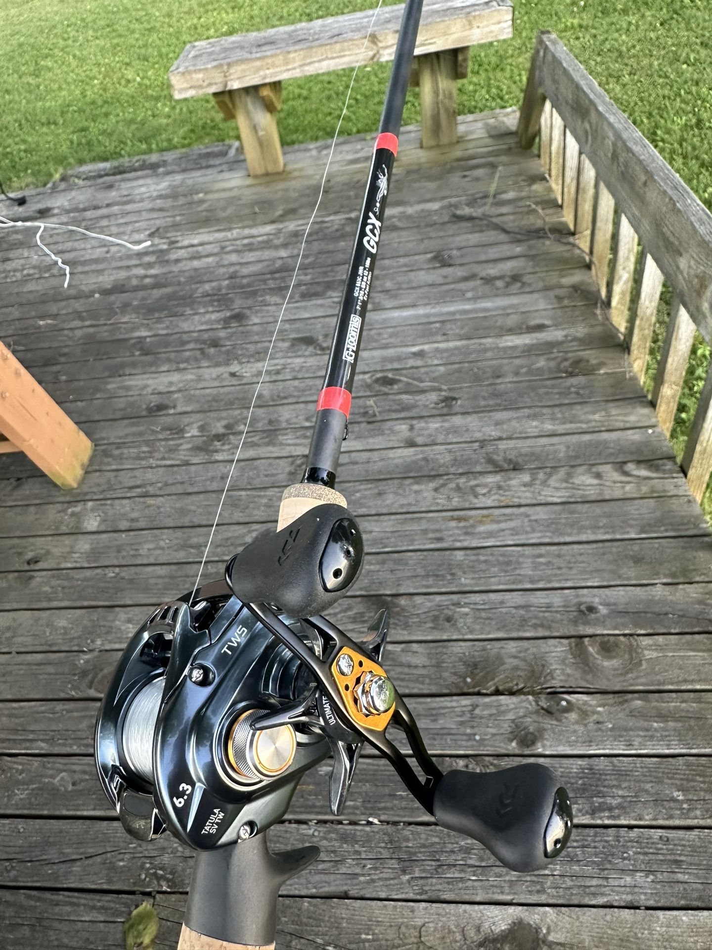 G loomis Gcx Rod / Davies Tatula Sv103H Reel