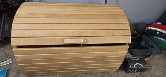 Wooden Toy Chest