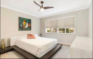 Queen head board and bed frame