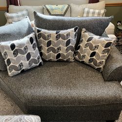 Stanton cuddler couch & ottoman