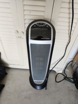 Lasko 23" 1500W Oscillating Ceramic Tower Heater, CT22410