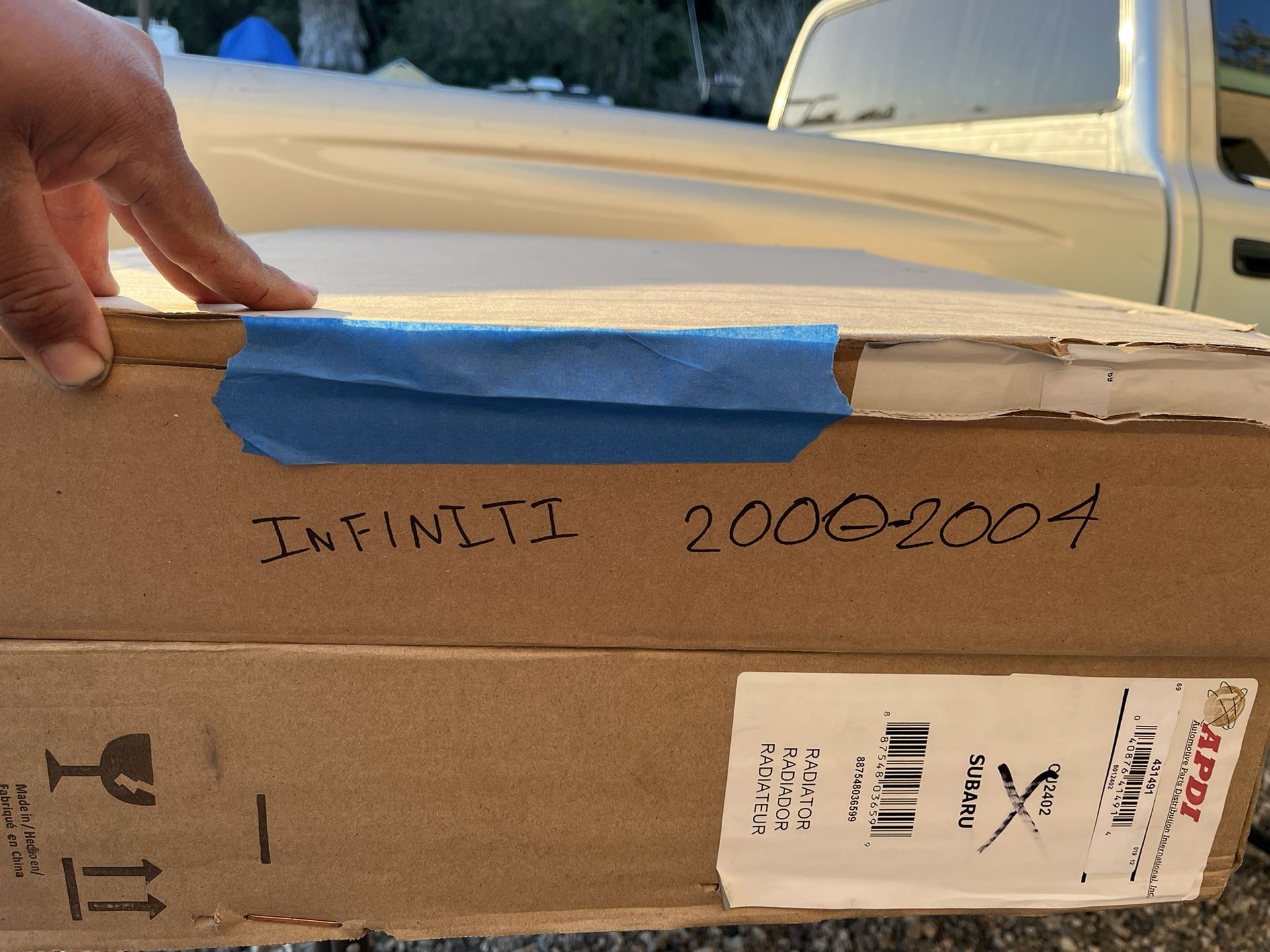 Radiador Para Nissan Infiniti