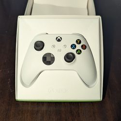 Xbox Controller, Microsoft, Wireless (Robot White), Like New, Pickup or Delivery