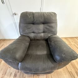 Grey Recliner 