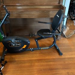 Stationary Recumbent Exercise Bike For Seniors 