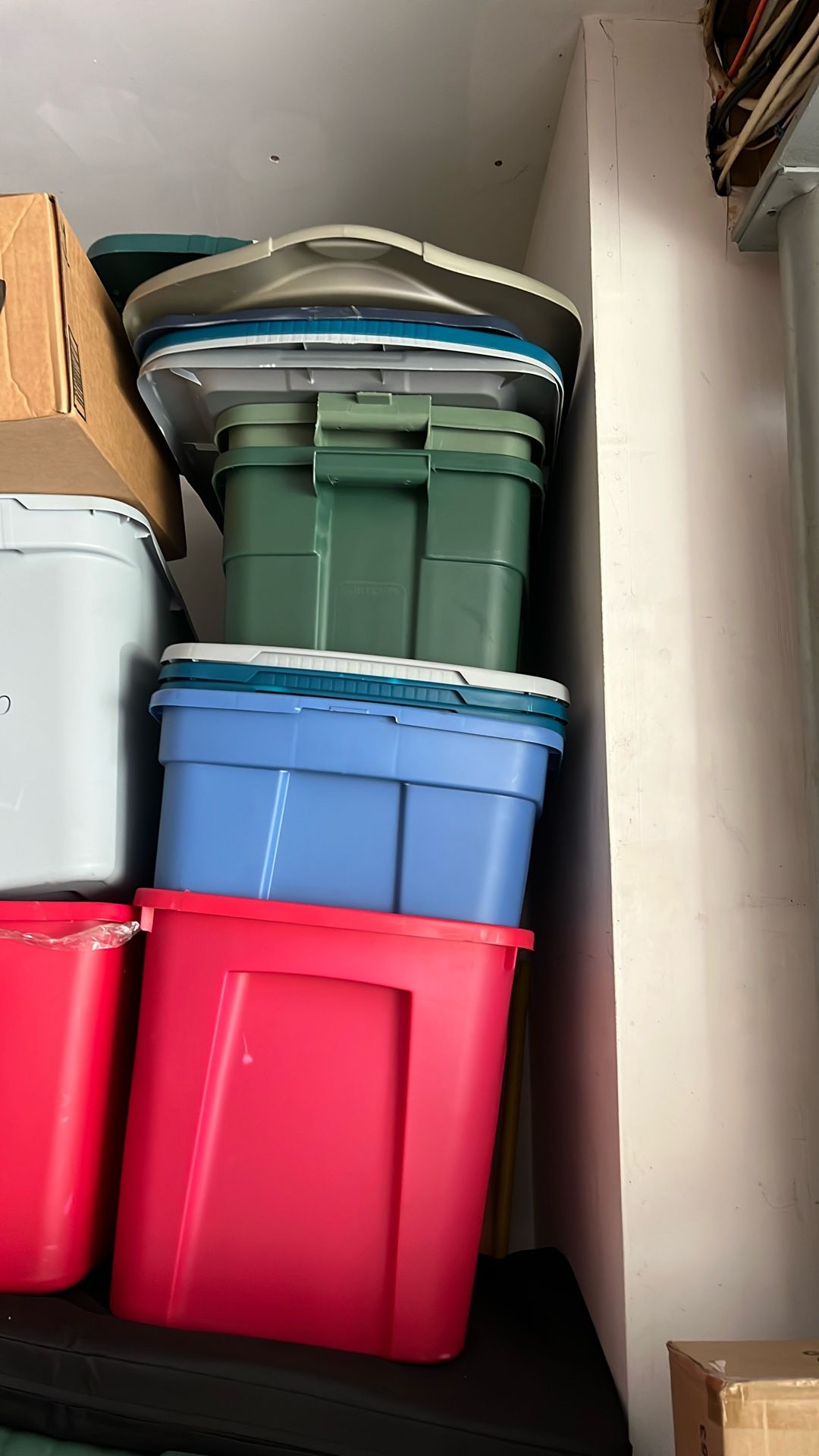 bins 10 for $15.00 assorted some matching tops