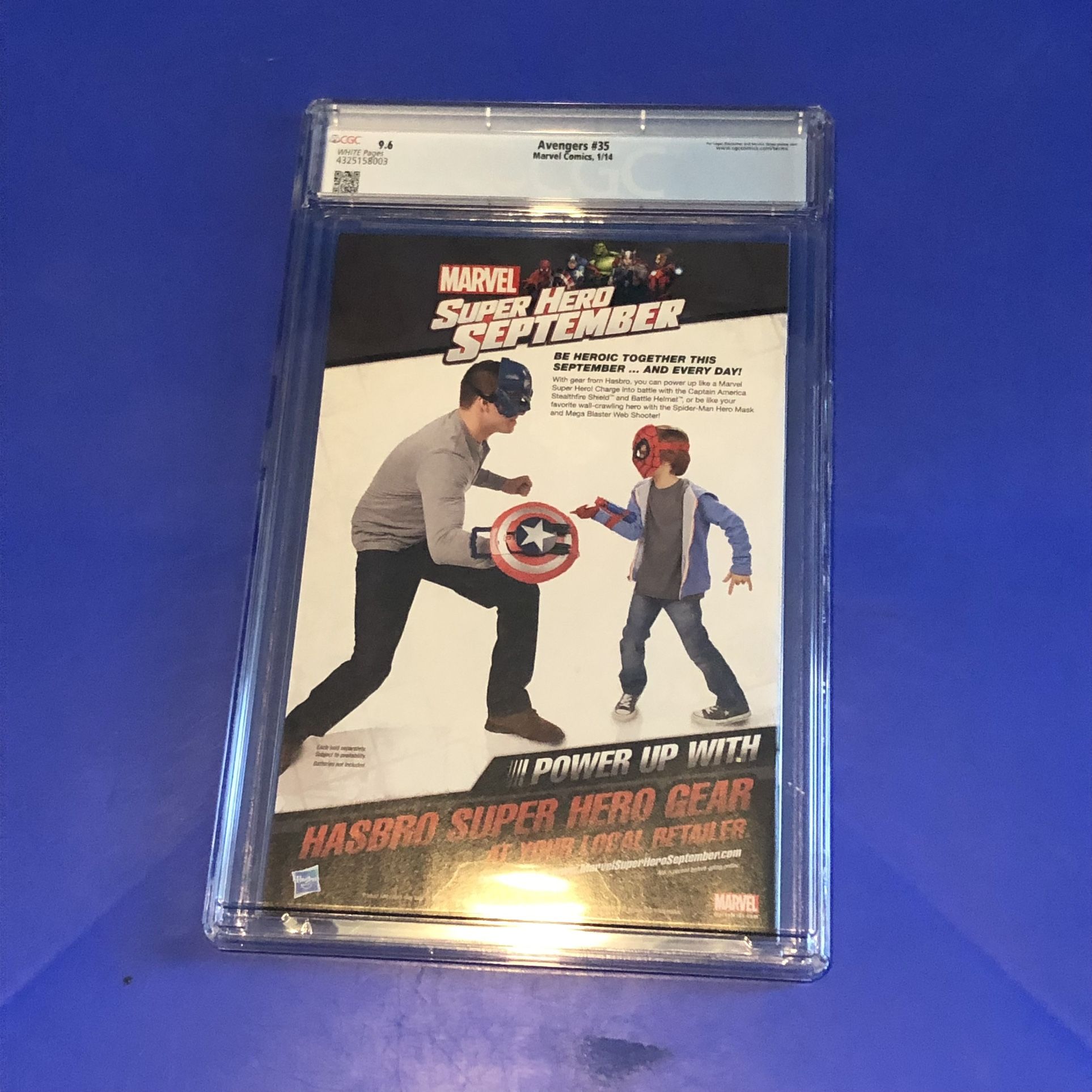 AVENGERS 35 CGC 9.6 TIME RUNS OUT 1ST APPEARANCE Sam Wilson Captain America 2014