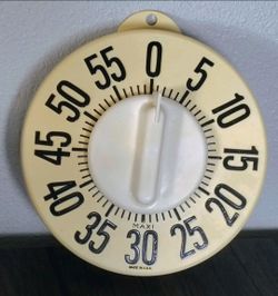 Mechanical Kitchen Timer (60-Minute) Low Vision Model