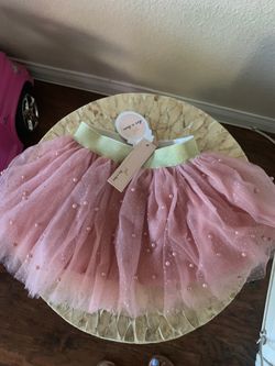 Tutu 2t pink pearls