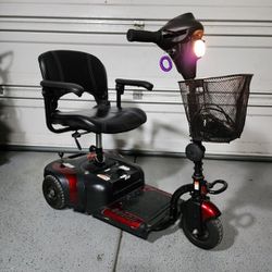 Phoenix 3 Wheel Mobility Scooter Comes Apart Great Running Condition 