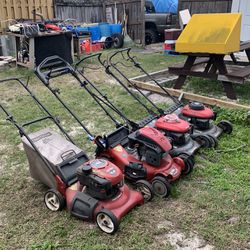 Push Lawn Mowers And edger