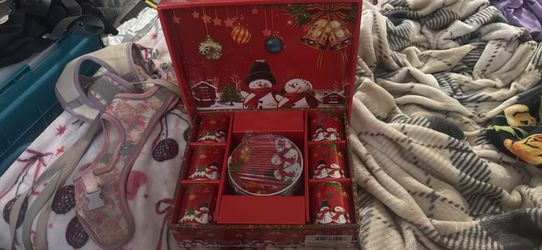 12 Piece Christmas Coffee Set. Brand New Never Used
