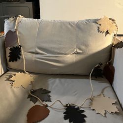 Leaf Garland Faux Leather