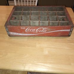 Antique Coke Bottle Case
