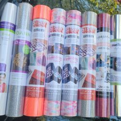 8 Rolls Heat Transfer Vinyl