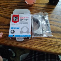 Sure Blit Stainless Steel Exhaust Clamp Two And A Half Inch