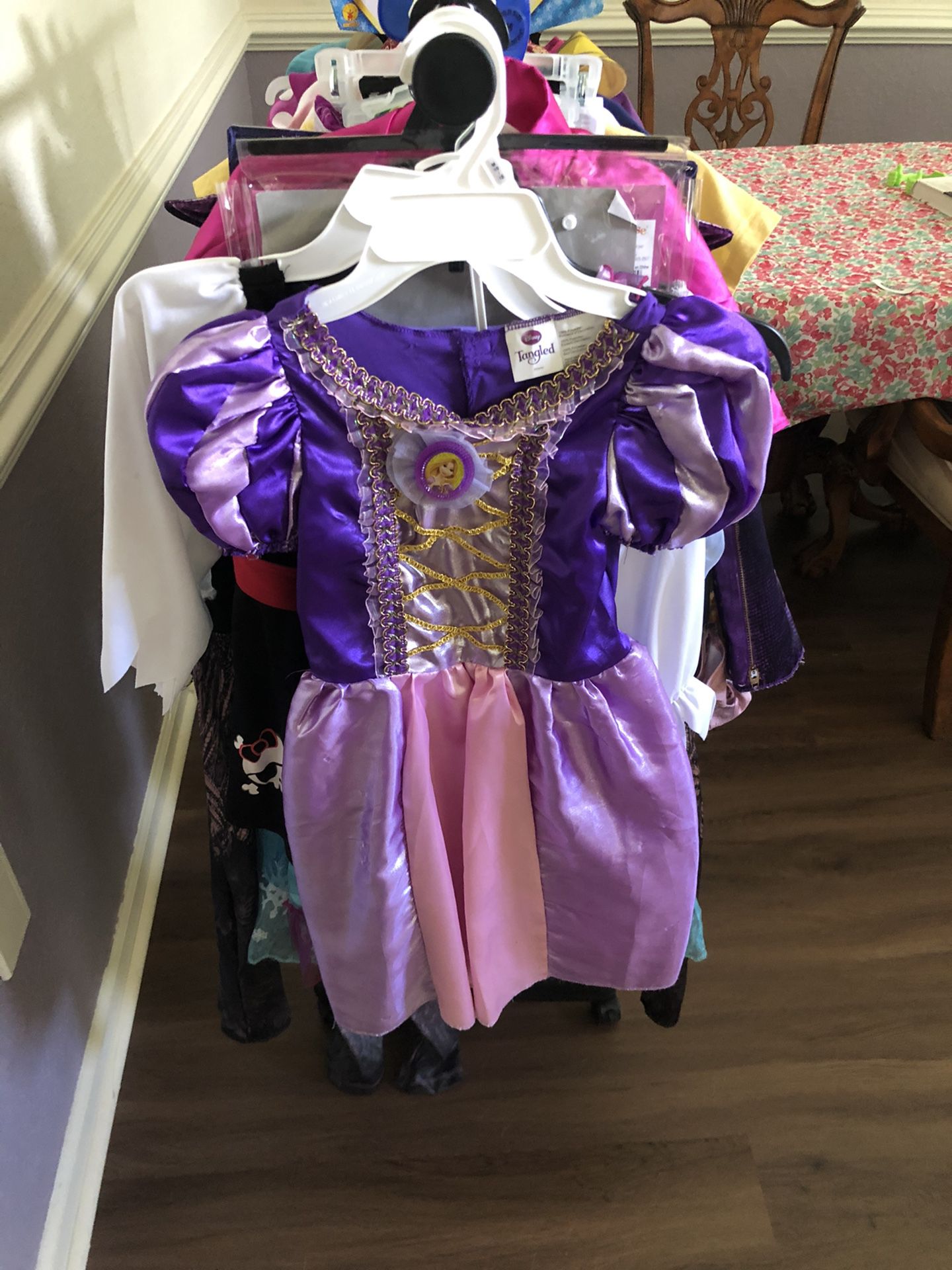 Girls Costume Rapunzel, 4-6x