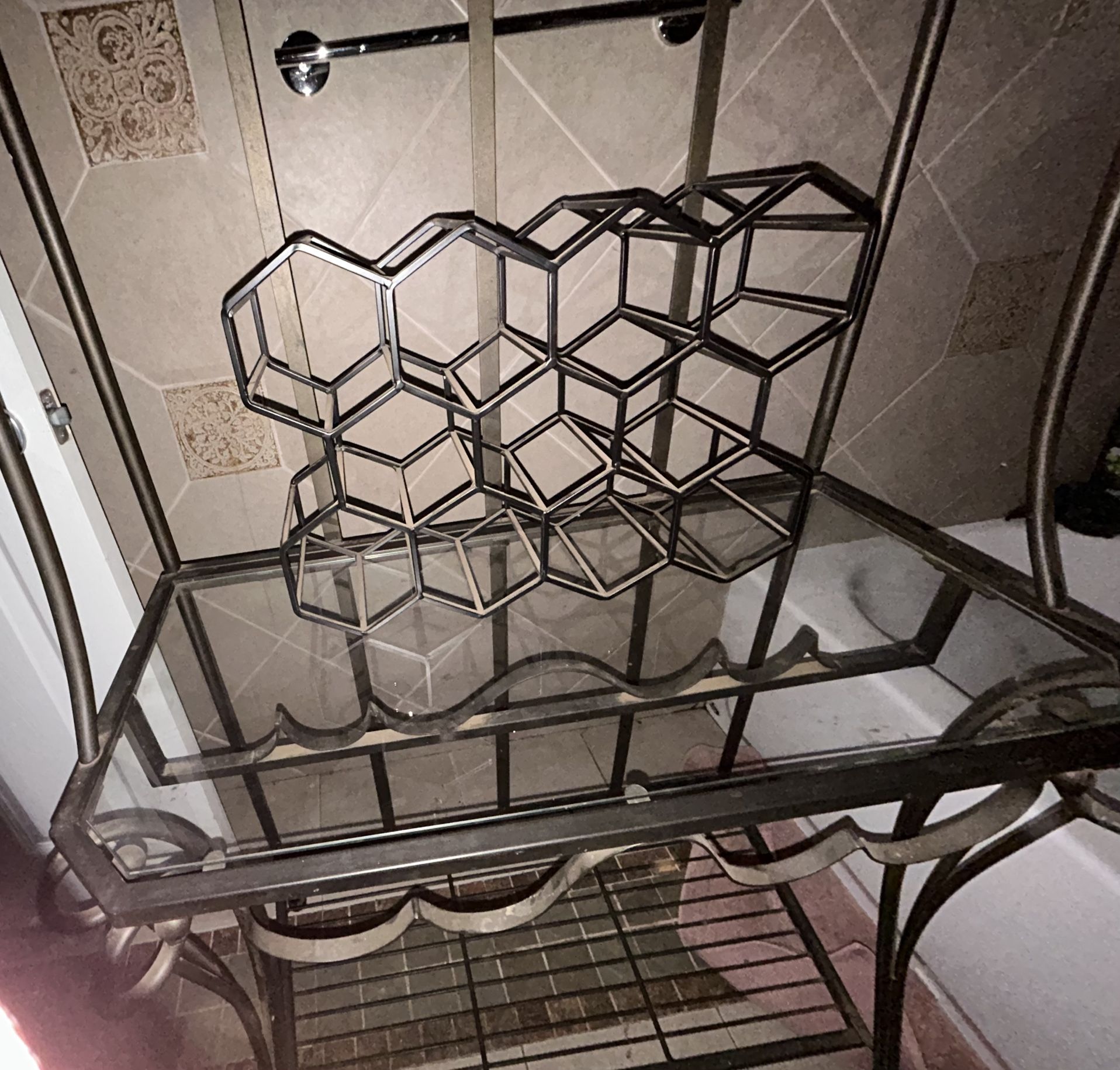 Wine Bar / Storage Rack & Tables