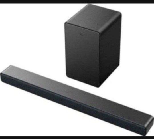 TCL 3.1ch Sound Bar with Wireless Subwoofer (Q6310, 2023 Model), Dolby Audio, DTS

Virtual:X, Built-in Center Channel Speaker, Auto Room Calibration, 