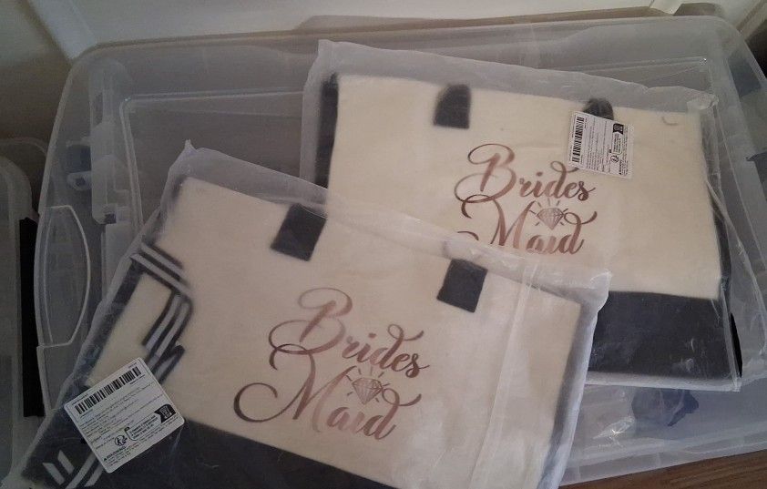 2 Bride's Maids Totes