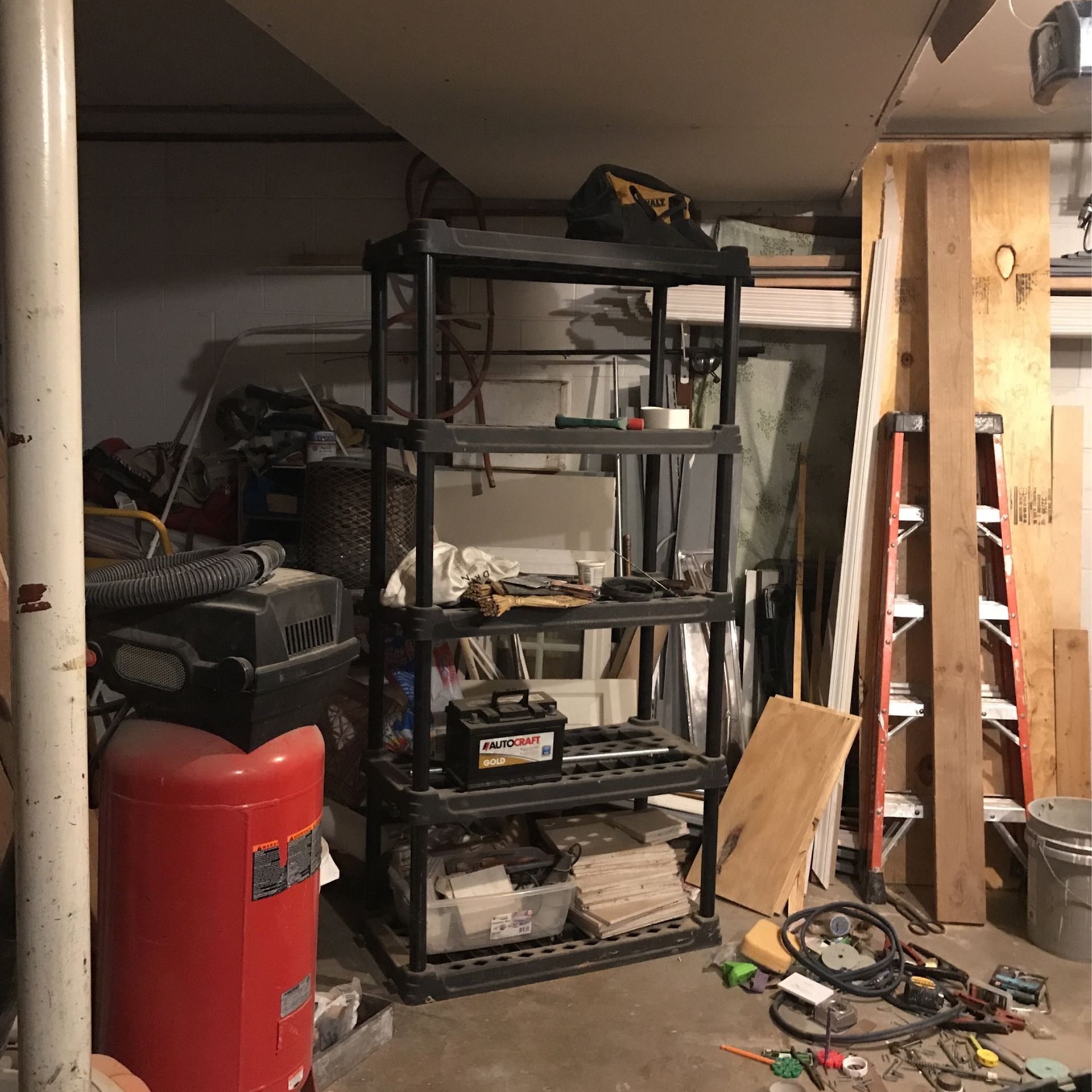 Heavy Duty Black Shelf