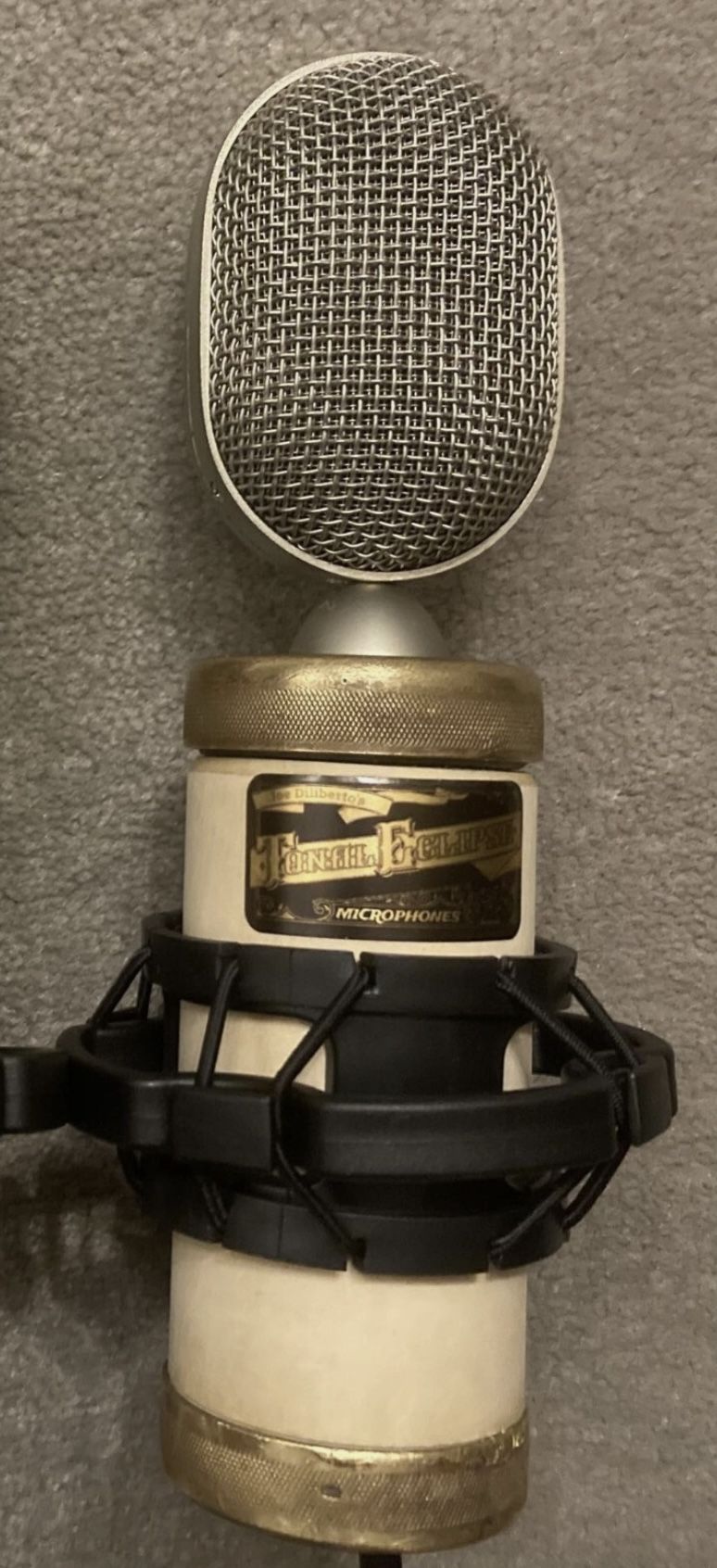 Custom Made Dynamic Microphone One Of A Kind WITH Shock Mount...PLZ READ!