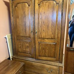 Ethan Allen Armoire 