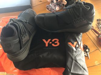 Y-3 Qasa high triple black